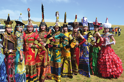 mongolian women