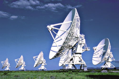 satellite dishes