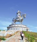 Genghis Khan statue